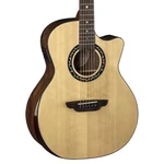 Luna Vineyard Grand Auditorium Acoustic-electric Guitar, Solid Spruce Top. Fixed Price $749.00.