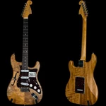 Cole Clark Hollow Baby Electric Guitar - Natural. Fixed Price $2299.00.