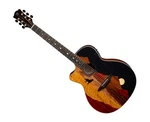 Luna Vista Wolf Tropical Wood Left Handed Acoustic/electric Guitar. Fixed Price $999.00.