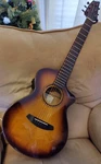 Breedlove Pursuit Exotic Ce Myrtlewood Companion A/e Guitar Tiger Eye. Sustain. Fixed Price $687.36.