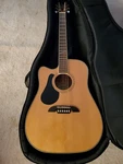 Alvarez Acoustic Electric Guitar AD60SCLH. Fixed Price $425.00.