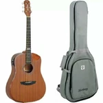 Strinberg SD201HCR Mahogany Satin Acoustic-electric Half-cutaway+deluxe Gig Bag!. Fixed Price $399.99.