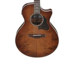Used Ibanez AE340FMHMHS Grand Auditorium A/e Guitar - Mahogany Sunburst. Fixed Price $529.99.