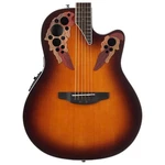 Ovation Celebrity CE48 Elite A/e Guitar, Solid Spruce Top, Sunburst. Fixed Price $574.00.