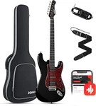 Donner DST-200 Electric Guitar With Gig Bag Hss Pickups Coil Spilt Solid Body. Fixed Price $179.99.