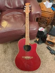 Ovation Celebrity CC057 Guitar Red. Fixed Price $199.99.