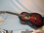 Rogue SO-069-RAG-R Acoustic Guitar Red Burst. Fixed Price $99.99.