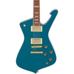 Ibanez Iceman Electric Guitar Antique Blue Metallic. Fixed Price $899.99.