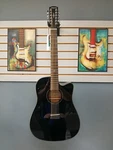 Alvarez AD60CE 12-STRING Acoustic-electric Guitar Black. Fixed Price $629.99.