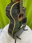 Yamaha APX-6 Black Acoustic Electric Guitar Thin Body Cutaway Japan. Fixed Price $429.00.