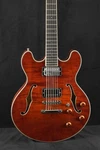 Eastman T185MX All Solid Carved Thinline Bare Knuckle Hb Pickups Classic Finish. Fixed Price $2859.00.