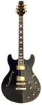 Aria Pro Vintage Semi-hollow Guitar TA-03 Black. Fixed Price $799.99.