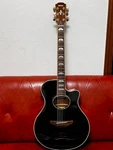 Yamaha APX900MBL Used Electric Acoustic With Hard Case. Fixed Price $716.01.