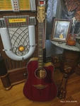 Keith Urban Vintage Acoustic/ Electric Guitar. Fixed Price $320.00.