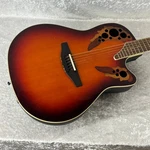 Ovation Standard Elite 2758AX 12 String Acoustic Electric Guitar W/ Case. Fixed Price $725.00.
