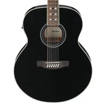 Ibanez AJ7012M1E 12-STRING Acoustic-electric Guitar Black High Gloss. Fixed Price $499.99.