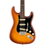 Fender American Performer Timber Stratocaster Spruce Electric Guitar Honey Burst. Fixed Price $959.99.