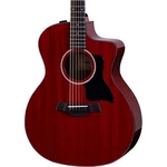 Taylor 224CE Dlx Ltd Acoustic Electric Guitar - Trans Red. Fixed Price $1598.00.