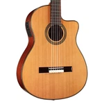 Cordoba Fusion 12 Cutaway A/e Nylon String Guitar - Natural Cedar Open Box. Fixed Price $579.99.