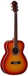 Oscar Schmidt 6 String Folk Acoustic Guitar, Cherry Sunburst (OF2CS-A). Fixed Price $186.70.