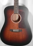 Guild Usa D-20 Vintage Sunburst Satin Dreadnought Acoustic New. Fixed Price $1699.00.