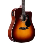 Alvarez Dreadnought Cutaway Acoustic-electric Guitar Sunburst. Fixed Price $349.99.