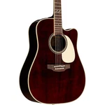 Takamine JJ325SRC John Jorgenson Dreadnought Acousticelectric Guitar Red Satin. Fixed Price $2399.00.