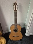 Alvarez AC65 Classical Guitar 6-STRING Brown Wood Right-handed With Hard Case. Fixed Price $350.00.