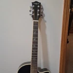 Martin Smith Black Cutaway Acoustic Guitar 6 String Right-handed W-401-E-BK. Fixed Price $90.00.