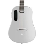 Lava Music Me Carbon Fiber 36" Acoustic-electric Guitar W/airflow Bag Silver. Fixed Price $449.00.