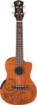 Luna Uke Tribal Tattoo Laser Etch Concert Acoustic/electric Mahogany Ukulele. Fixed Price $149.00.