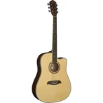Oscar Schmidt OG2CE Dreadnought Cutaway Acoustic Electric Guitar, Natural. Fixed Price $269.99.