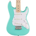 Squier Mini Stratocaster Electric Guitar Sea Foam Green. Fixed Price $199.99.