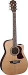 Washburn F11SCE Heritage 10 Series Folk Cutaway Acoustic Electric Guitar. Nat.... Fixed Price $549.00.