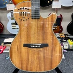 Acoustic Electric Guitar Godin Multiac Steel Duet Ambiance Koa 2014 Natural. Fixed Price $2938.00.