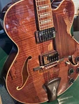 Rare 2007 Custom Ibanez Af 105SM Spalted Maple Acoustic Electric Guitar W/ohsc. Fixed Price $1050.00.