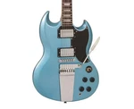 Vintage Reissued Series VS6 Electric Guitar W/vibrato - Gun Hill Blue Open Box. Fixed Price $474.99.