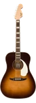 Fender King Vintage Dreadnought Size All Solid Acoustic Electric Guitar W/case. Fixed Price $949.99.