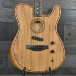 Fender American Acoustasonic Telecaster All-mahogany Natural With Deluxe Gig. Fixed Price $1779.99.
