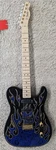 Fender James Burton Usa Telecaster Guitar W/vintage Case, Blue Paisley Flames. Fixed Price $2499.99.