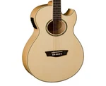 Washburn EA20-A Festival Series Cutaway A/e Guitar Natural Open Box. Fixed Price $359.99.