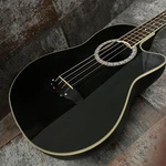 Electric Acoustic Bass Guitar Ovation Celebrity CC074 1998 Black OP20 Korea. Fixed Price $905.00.