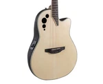 Ovation Applause AE44-4S Cutaway A/e Guitar Natural Satin. Fixed Price $393.00.