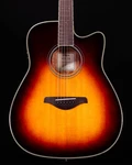 Yamaha Fgc-ta Transacoustic Cutaway Guitar, Brown Sunburst. Fixed Price $879.99.