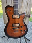Godin Lgx-sa Flamed Maple Top Electric Guitar Cognac Burst. Fixed Price $1628.31.