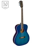 J.n Guitars Bessie Series Solid Spruce Top Auditorium Acoustic - Blue. Fixed Price $239.45.