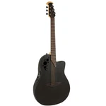 Ovation Mod Tx Mid Depth, Black Textured Acoustic Electric Guitar. Fixed Price $947.00.