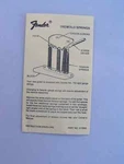 A7) Fender Case Candy - Empty Stratocaster Spring Envelope. Fixed Price $9.99.