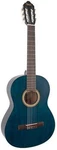 Valencia Series 200 Guitar, 4/4 Classical, Transparent Blue. Fixed Price $129.99.
