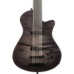 Veillette Slash Electric Baritone 12 String Guitar - Smoke. Fixed Price $4350.00.